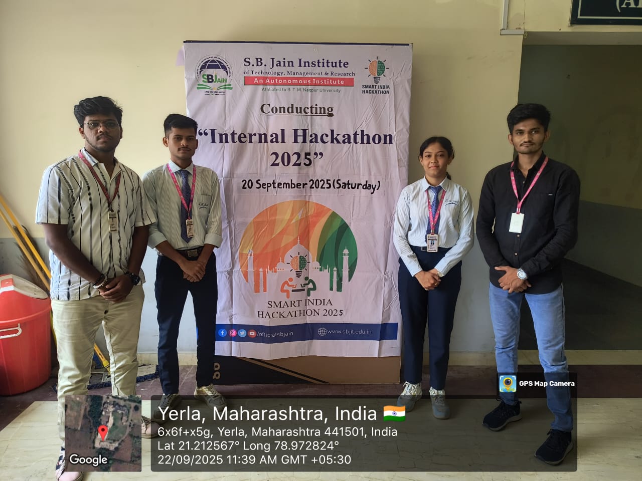Achievements Srujanotsava and Hackathon